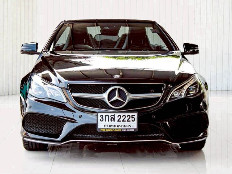รถ Mercedes-Benz E-Class E200 สี ดำ