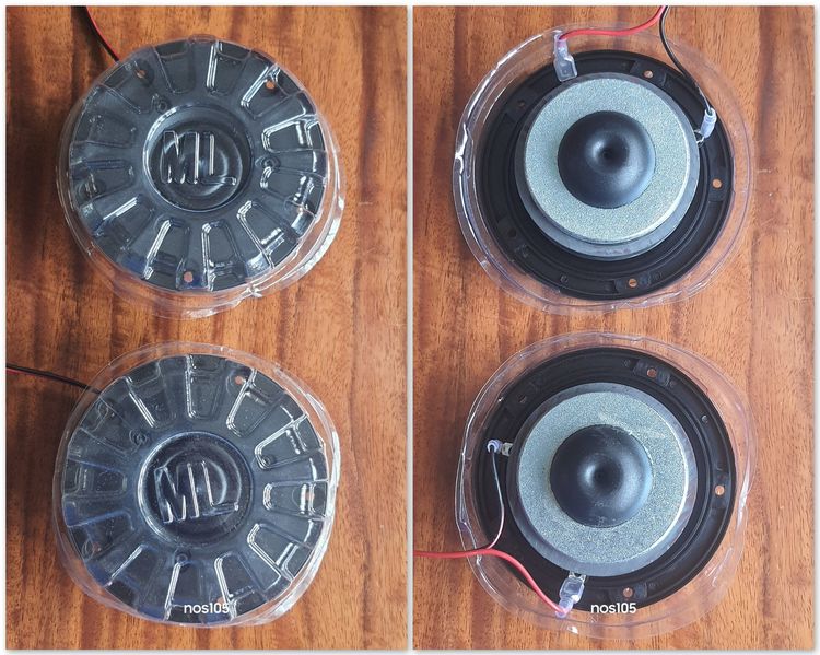ลำโพงแหลม DeepX ขนาด 4นิ้ว 50W 4Ω จำนวน 1 คู่ (2 ตัว) SPR รูปที่ 2