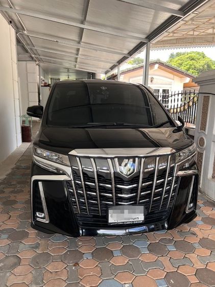 รถ Toyota Alphard 2.5 S C-Package สี ดำ