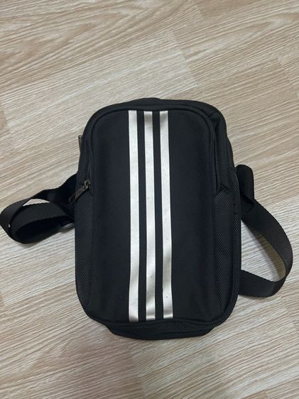 ชาย ดำ โพลีเอสเตอร์ กระเป๋าสะพายข้าง Adidas ของแท้