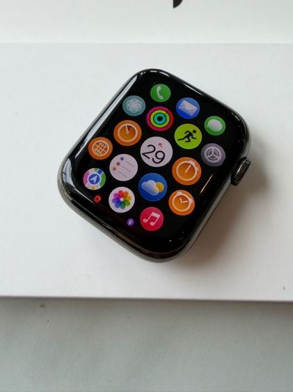  Apple Watch   S7 45 mm รุ่นพิเศษ ตัวสแตนเลส Stainless Steel  GPS -LTe ใช้ซิมได้  รูปที่ 7