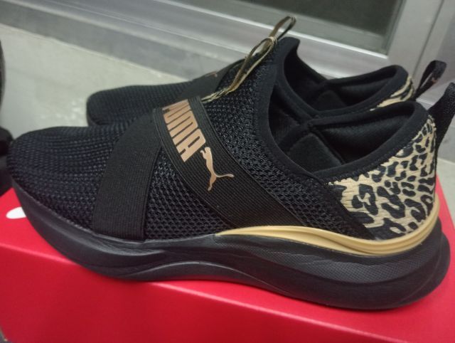 รองเท้าผ้าใบ ดำ ผ้าใบ UK 6 | EU 39 1/3 | US 7.5 รองเท้า Puma