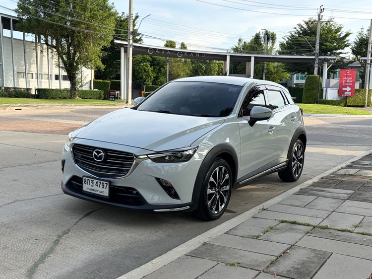 Mazda CX-3 2018 2.0 S Utility-car เบนซิน ไม่ติดแก๊ส เกียร์อัตโนมัติ ขาว รูปที่ 2