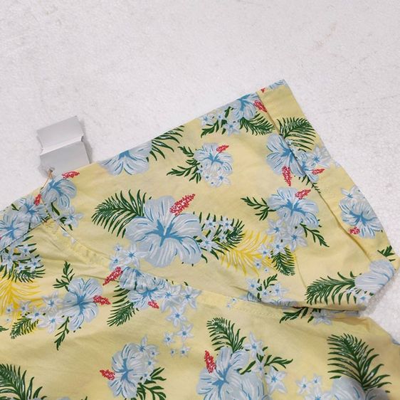 Hawaii Shirt เสื้อฮาวาย แบรน์ Denim Flower สภาพใหม่ป้ายห้อย รูปที่ 4