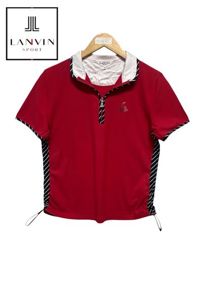 แขนสั้น แดง เสื้อเชิ้ตและเสื้อผู้หญิง อื่นๆ LANVIN แท้อก38“