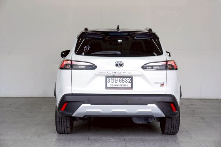 Toyota Corolla Cross 2023 1.8 HEV GR Sport Utility-car ปลั๊กอินไฮบริด (PHEV) ไม่ติดแก๊ส เกียร์อัตโนมัติ ขาว รูปที่ 2