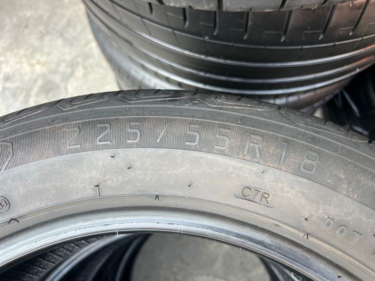 ยาง Goodyear 225 55 18 ปี24 เส้น 700 บาท สภาพดี รูปที่ 5
