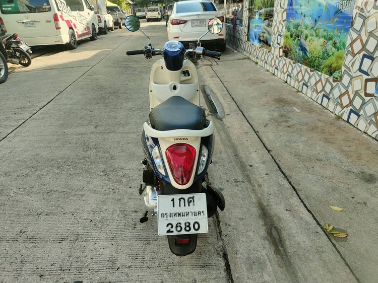 🛵ยังไงก็ขาย SCOOPY-i ปี 56 เครื่องดี สีสวย สตาร์ทมือ(ท่อดัง) เล่มชุดโอนครบ+เปลี่ยนถ่ายน้ำมันเครื่องฟรี ส่งฟรี30 ก.ม รูปที่ 6