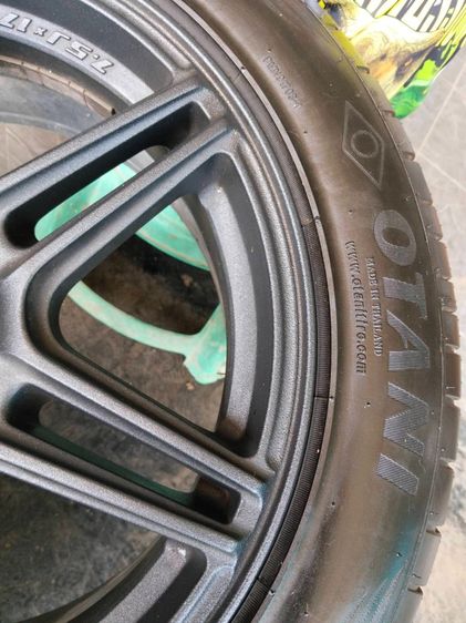 แม็กขอบ17 พร้อมยางโอตานิ 215 55 17 ปี23 ใส่ camry innova revo vigo accord HRV ทีน่าอื่นๆ 5 รู 114 รูปที่ 9