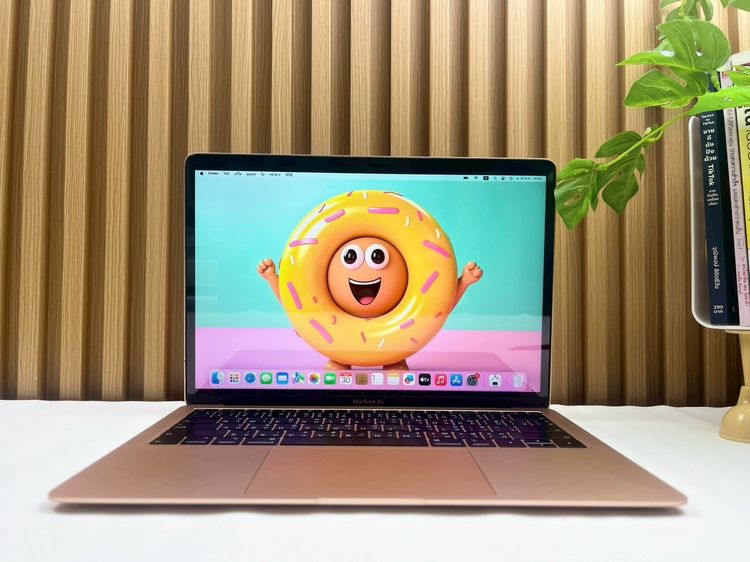 Apple แมค โอเอส 8 กิกะไบต์ อื่นๆ ไม่ใช่ MacBook Air 13-inch 2019 Ram8GB SSD128GB Gold