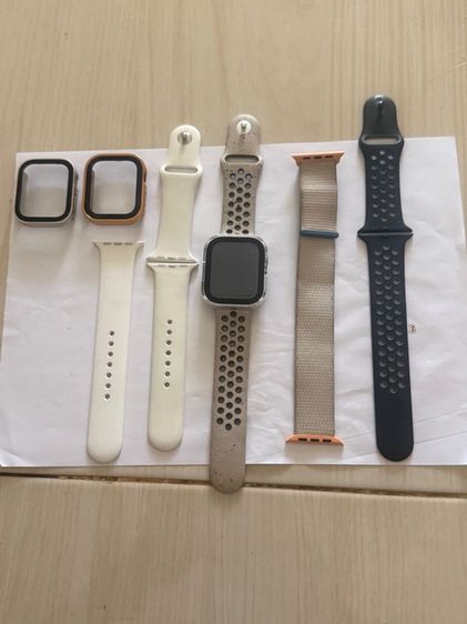 ขายApple Watch Series9 45มิล Cellular GPSอุปกรณ์ครบกล่องสายNikeแท้