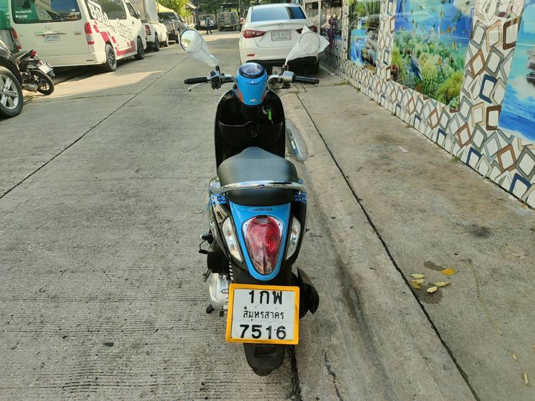 🛵ยังไงก็ขาย SCOOPY-i ปี 58 เครื่องดี สีสวย สตาร์ทมือ เล่มชุดโอนครบ+เปลี่ยนถ่ายน้ำมันเครื่องฟรี ส่งฟรี 30 กม. รูปที่ 6