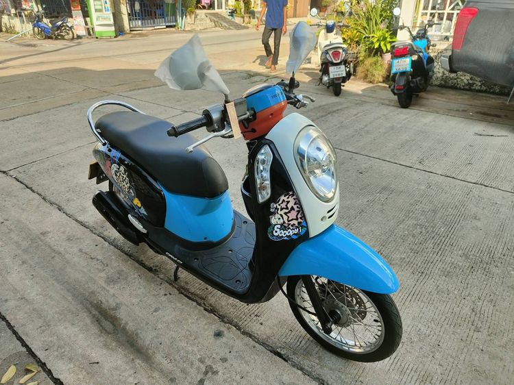 🛵ยังไงก็ขาย SCOOPY-i ปี 58 เครื่องดี สีสวย สตาร์ทมือ เล่มชุดโอนครบ+เปลี่ยนถ่ายน้ำมันเครื่องฟรี ส่งฟรี 30 กม. รูปที่ 5