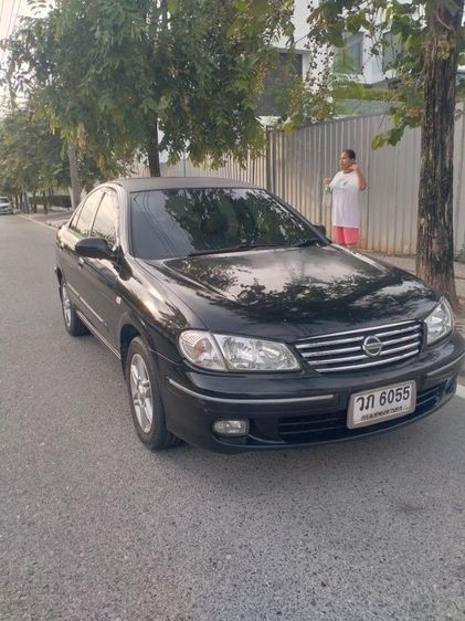Nissan Sunny 2002 1.8 Super Neo Sedan เบนซิน ไม่ติดแก๊ส เกียร์อัตโนมัติ ดำ รูปที่ 2