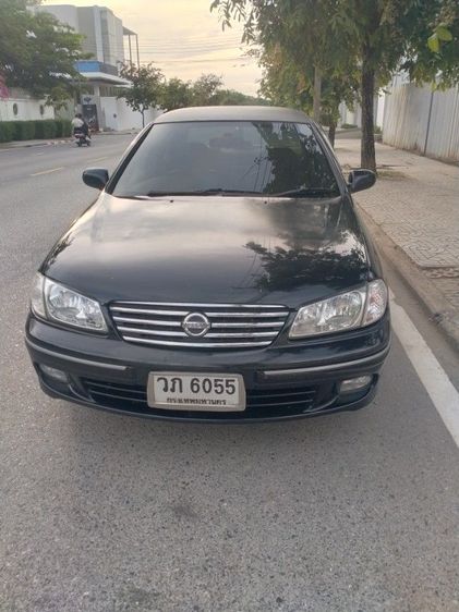Nissan Sunny 2002 1.8 Super Neo Sedan เบนซิน ไม่ติดแก๊ส เกียร์อัตโนมัติ ดำ รูปที่ 3