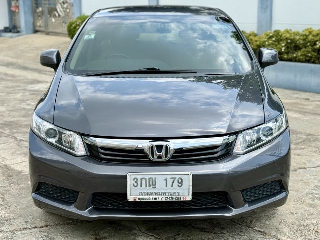 Honda Civic 2014 1.8 S i-VTEC Sedan เบนซิน ไม่ติดแก๊ส เกียร์อัตโนมัติ เทา รูปที่ 4