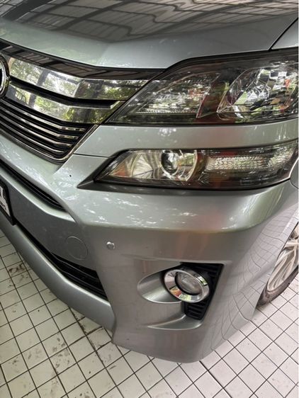 Toyota Vellfire 2012 2.4 V Van เบนซิน ไม่ติดแก๊ส เกียร์อัตโนมัติ เทา รูปที่ 3