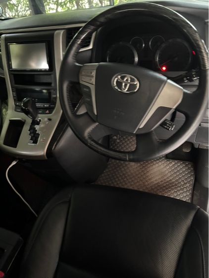 Toyota Vellfire 2012 2.4 V Van เบนซิน ไม่ติดแก๊ส เกียร์อัตโนมัติ เทา รูปที่ 4