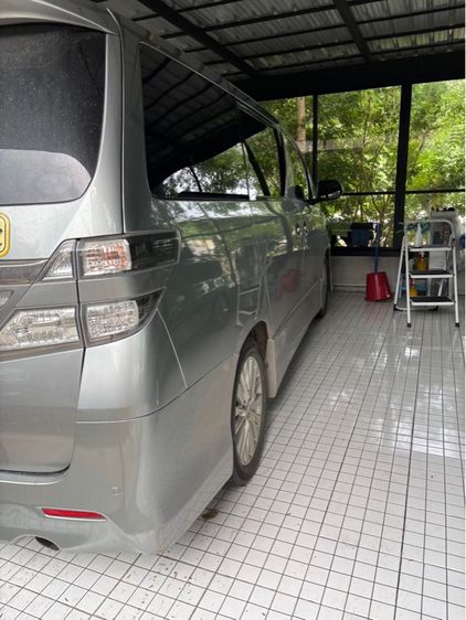 Toyota Vellfire 2012 2.4 V Van เบนซิน ไม่ติดแก๊ส เกียร์อัตโนมัติ เทา รูปที่ 2