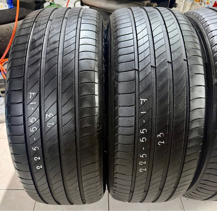 MICHELIN PRIMACY 4 225 55 17 ปี23 สวยงาม ไม่ปะ รูปที่ 2