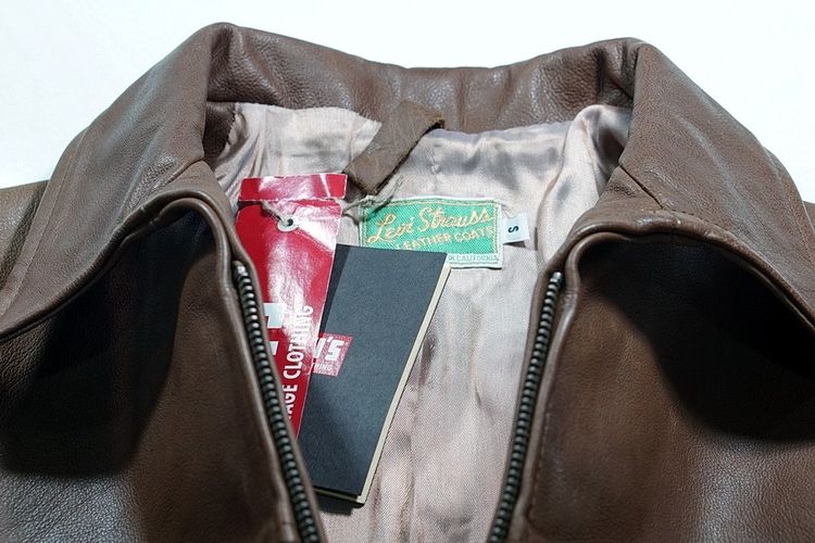 เสื้อหนัง Levi's Vintage Clothing LVC 1950s Leather Jacket Ride the Wild sz S รูปที่ 4