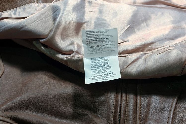 เสื้อหนัง Levi's Vintage Clothing LVC 1950s Leather Jacket Ride the Wild sz S รูปที่ 11