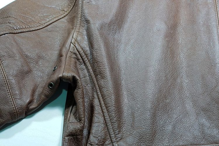 เสื้อหนัง Levi's Vintage Clothing LVC 1950s Leather Jacket Ride the Wild sz S รูปที่ 9