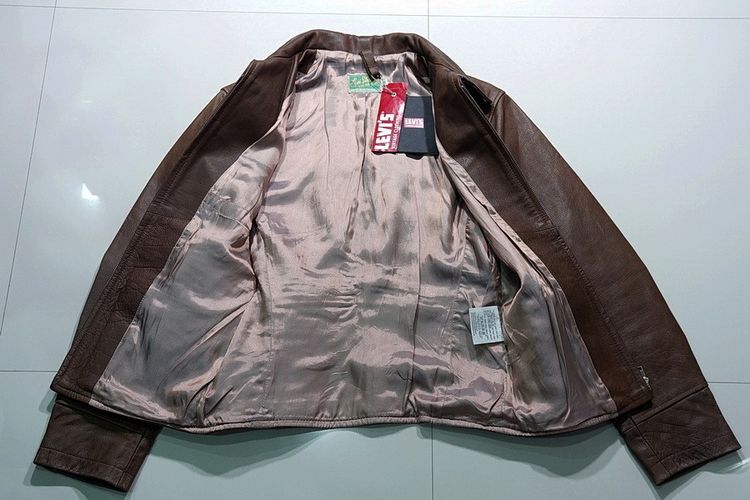 เสื้อหนัง Levi's Vintage Clothing LVC 1950s Leather Jacket Ride the Wild sz S รูปที่ 3
