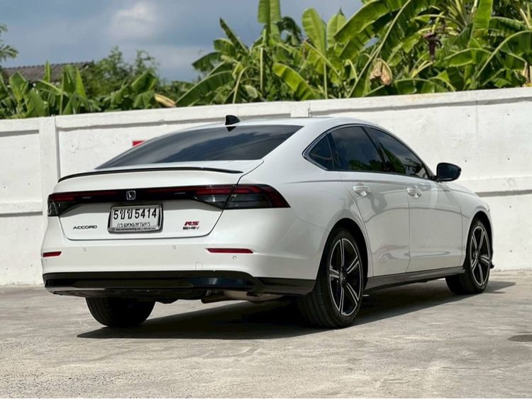 Honda Accord 2023 2.0 e:HEV RS Sedan ไฮบริด ไม่ติดแก๊ส เกียร์อัตโนมัติ ขาว รูปที่ 4