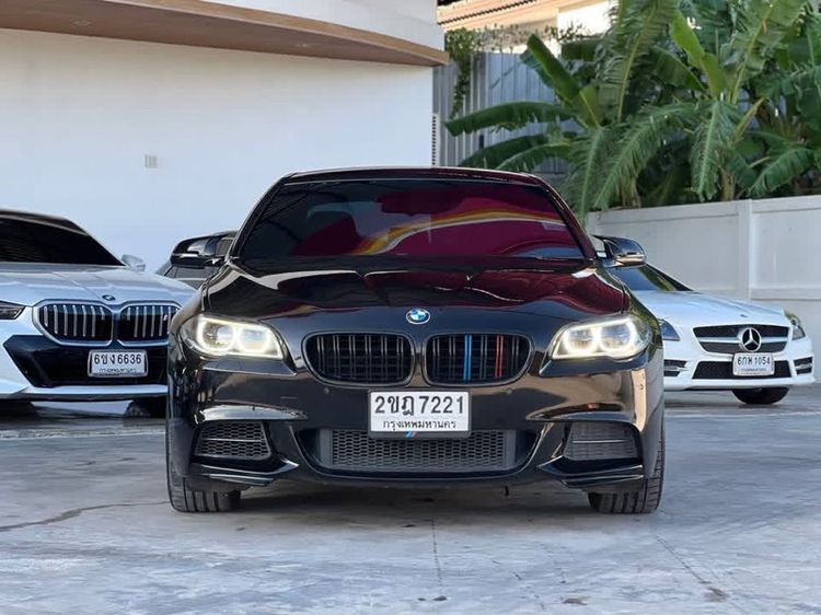 BMW Series 5 2015 528i Sedan เบนซิน ไม่ติดแก๊ส เกียร์อัตโนมัติ ดำ รูปที่ 2