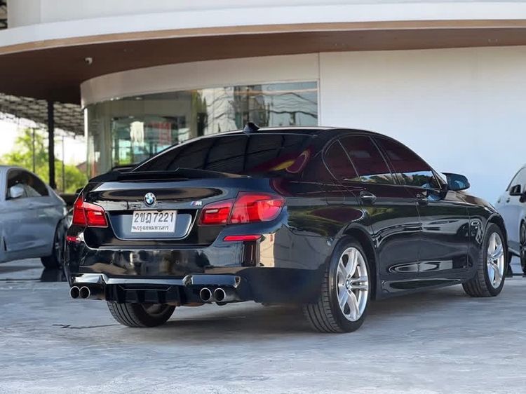 BMW Series 5 2015 528i Sedan เบนซิน ไม่ติดแก๊ส เกียร์อัตโนมัติ ดำ รูปที่ 4