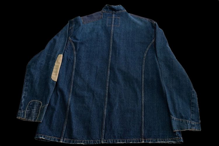 LEVI LVC VINTAGE SACK COAT DENIM CHORE JACKET JEANS sz 40,M รูปที่ 2