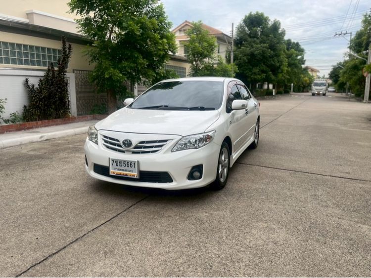 Toyota Altis 2011 1.8 G Sedan เบนซิน ไม่ติดแก๊ส เกียร์อัตโนมัติ ขาว รูปที่ 4