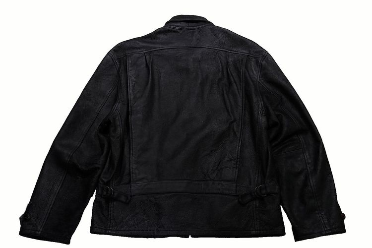 Levi's Vintage 1930S Menlo Leather Jacket Black SZ M รูปที่ 3