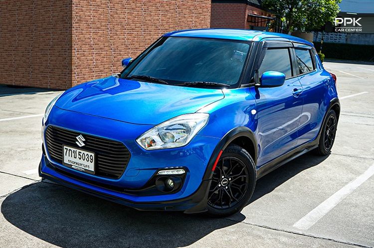 รถ Suzuki Swift 1.2 GL สี น้ำเงิน