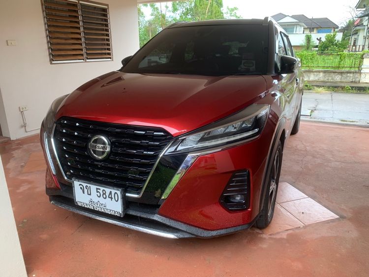 รถ Nissan Kicks 1.5 VL สี แดง