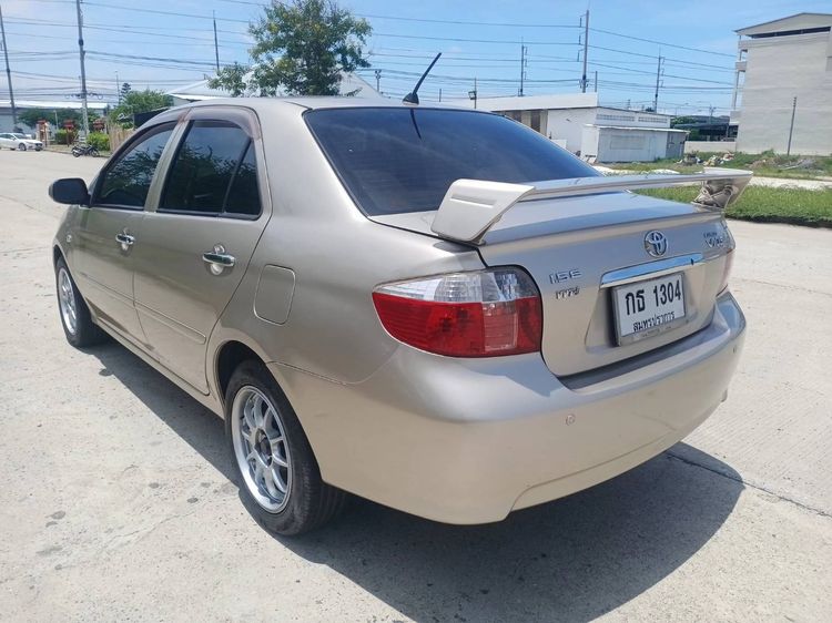 Toyota Vios 2006 1.5 E Sedan เบนซิน ไม่ติดแก๊ส เกียร์อัตโนมัติ น้ำตาล รูปที่ 2