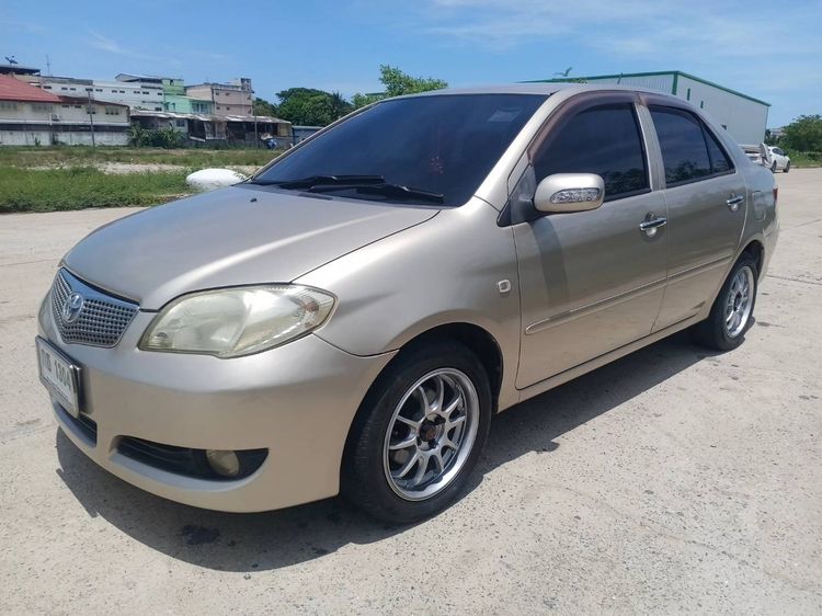 Toyota Vios 2006 1.5 E Sedan เบนซิน ไม่ติดแก๊ส เกียร์อัตโนมัติ น้ำตาล รูปที่ 4