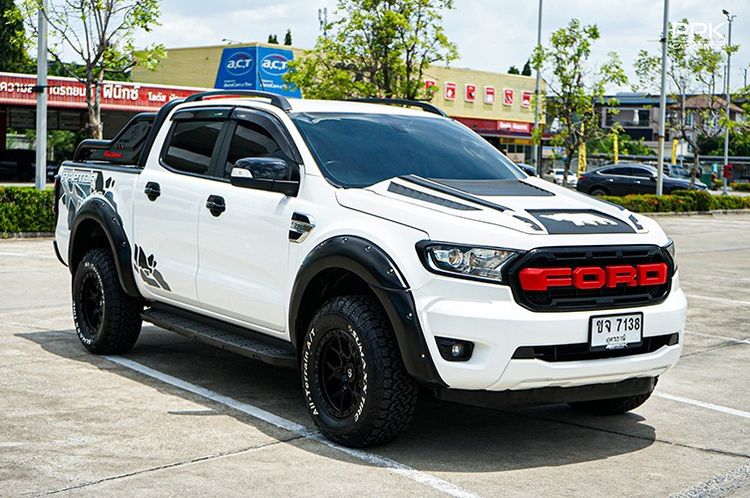 Ford Ranger 2022 2.2 Hi-Rider XLT Pickup ดีเซล ไม่ติดแก๊ส เกียร์อัตโนมัติ ขาว รูปที่ 3