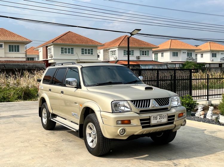 Mitsubishi Strada G Wagon 2005 2.8 GLS 4WD Utility-car ดีเซล ไม่ติดแก๊ส เกียร์อัตโนมัติ บรอนซ์ทอง รูปที่ 3