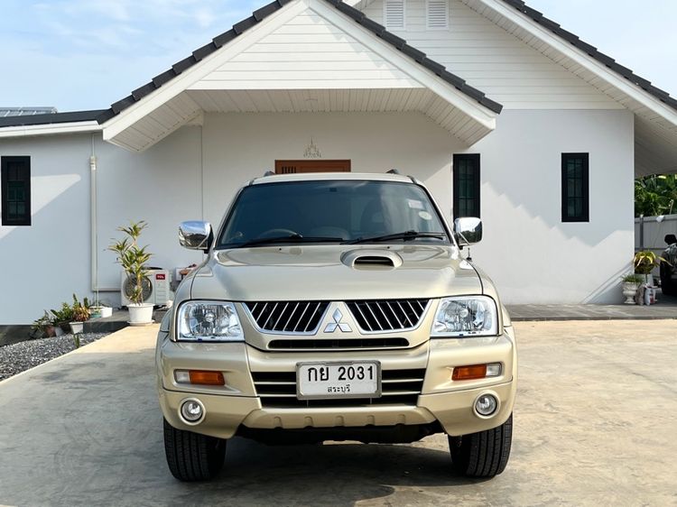 Mitsubishi Strada G Wagon 2005 2.8 GLS 4WD Utility-car ดีเซล ไม่ติดแก๊ส เกียร์อัตโนมัติ บรอนซ์ทอง รูปที่ 2