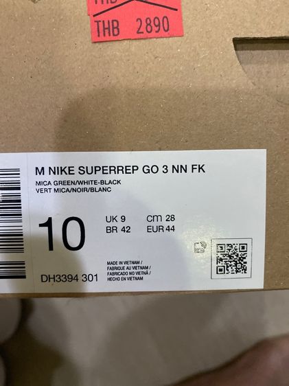รองเท้าแท้ซื้อที่ super sport Nike superrep go 3ใหม่ยังไม่ใช้งาน  รูปที่ 4