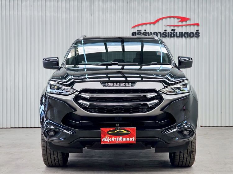 Isuzu MU-X 2021 3.0 Ultimate AT 4WD Utility-car ดีเซล ไม่ติดแก๊ส เกียร์อัตโนมัติ ดำ รูปที่ 2