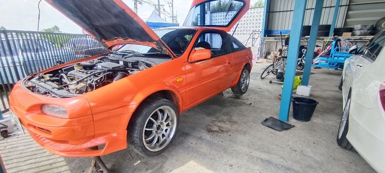 Nissan NX 1996 1.6 Sedan เบนซิน เกียร์อัตโนมัติ ส้ม รูปที่ 3