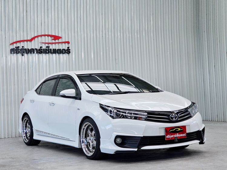 Toyota Altis 2015 1.8 Esport Sedan เบนซิน ไม่ติดแก๊ส เกียร์อัตโนมัติ ขาว รูปที่ 3