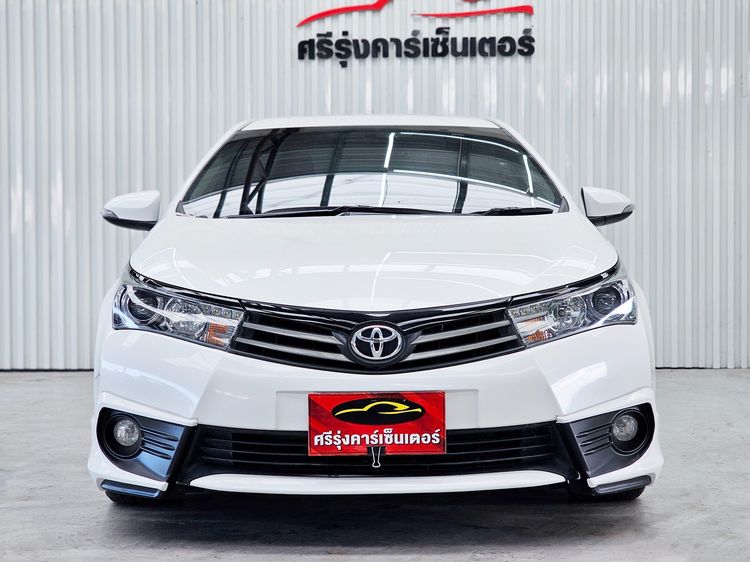 Toyota Altis 2015 1.8 Esport Sedan เบนซิน ไม่ติดแก๊ส เกียร์อัตโนมัติ ขาว รูปที่ 2