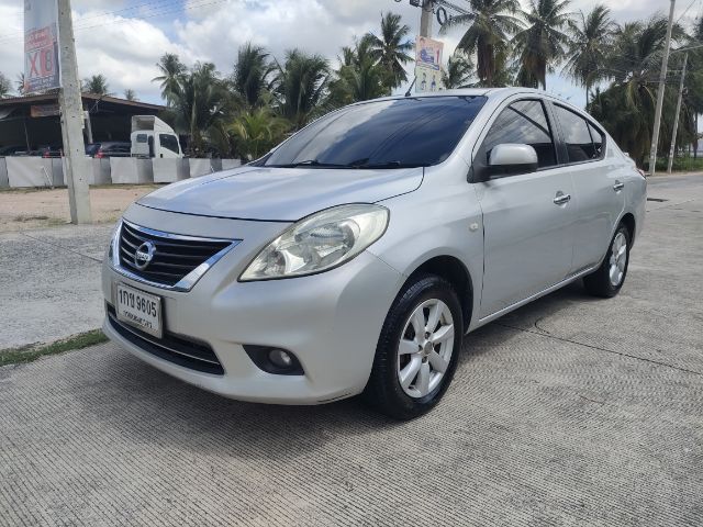 Nissan Almera 2012 1.2 VL Sedan เบนซิน ไม่ติดแก๊ส เกียร์อัตโนมัติ บรอนซ์เงิน รูปที่ 2