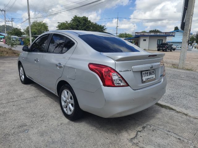 Nissan Almera 2012 1.2 VL Sedan เบนซิน ไม่ติดแก๊ส เกียร์อัตโนมัติ บรอนซ์เงิน รูปที่ 3