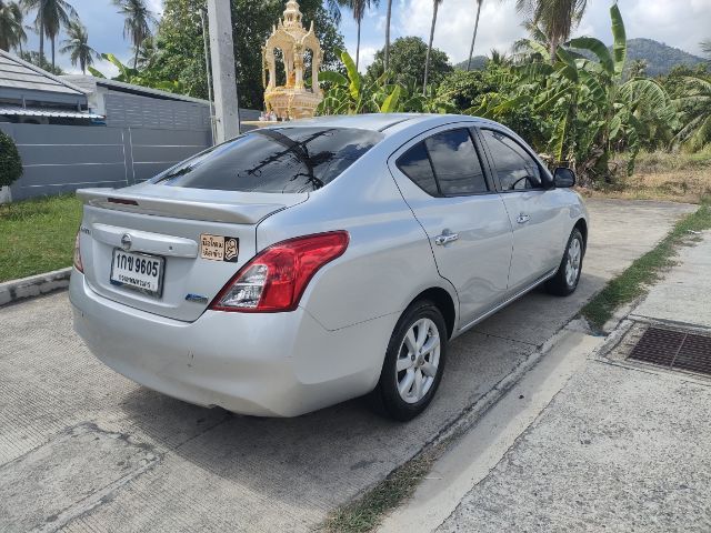 Nissan Almera 2012 1.2 VL Sedan เบนซิน ไม่ติดแก๊ส เกียร์อัตโนมัติ บรอนซ์เงิน รูปที่ 4