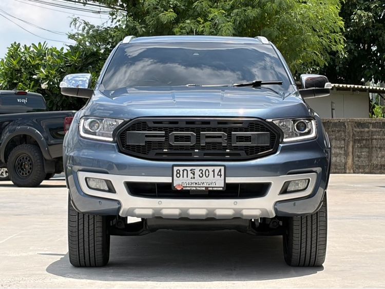 Ford Everest 2018 2.0 Turbo Titanium+ Utility-car ดีเซล ไม่ติดแก๊ส เกียร์อัตโนมัติ เทา รูปที่ 2